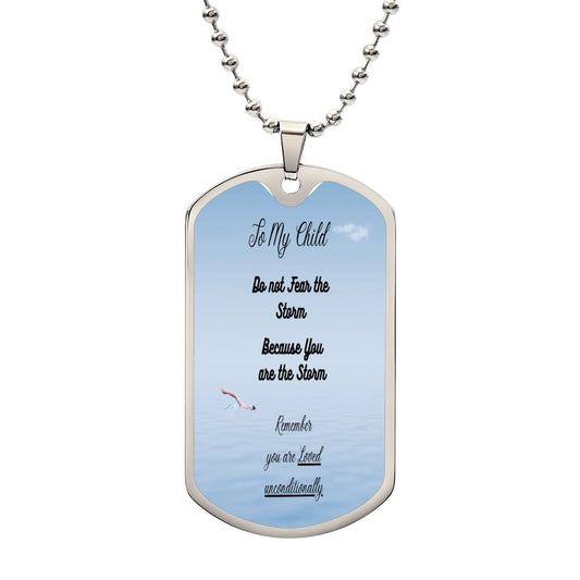 Dog Tag Necklace for you Child