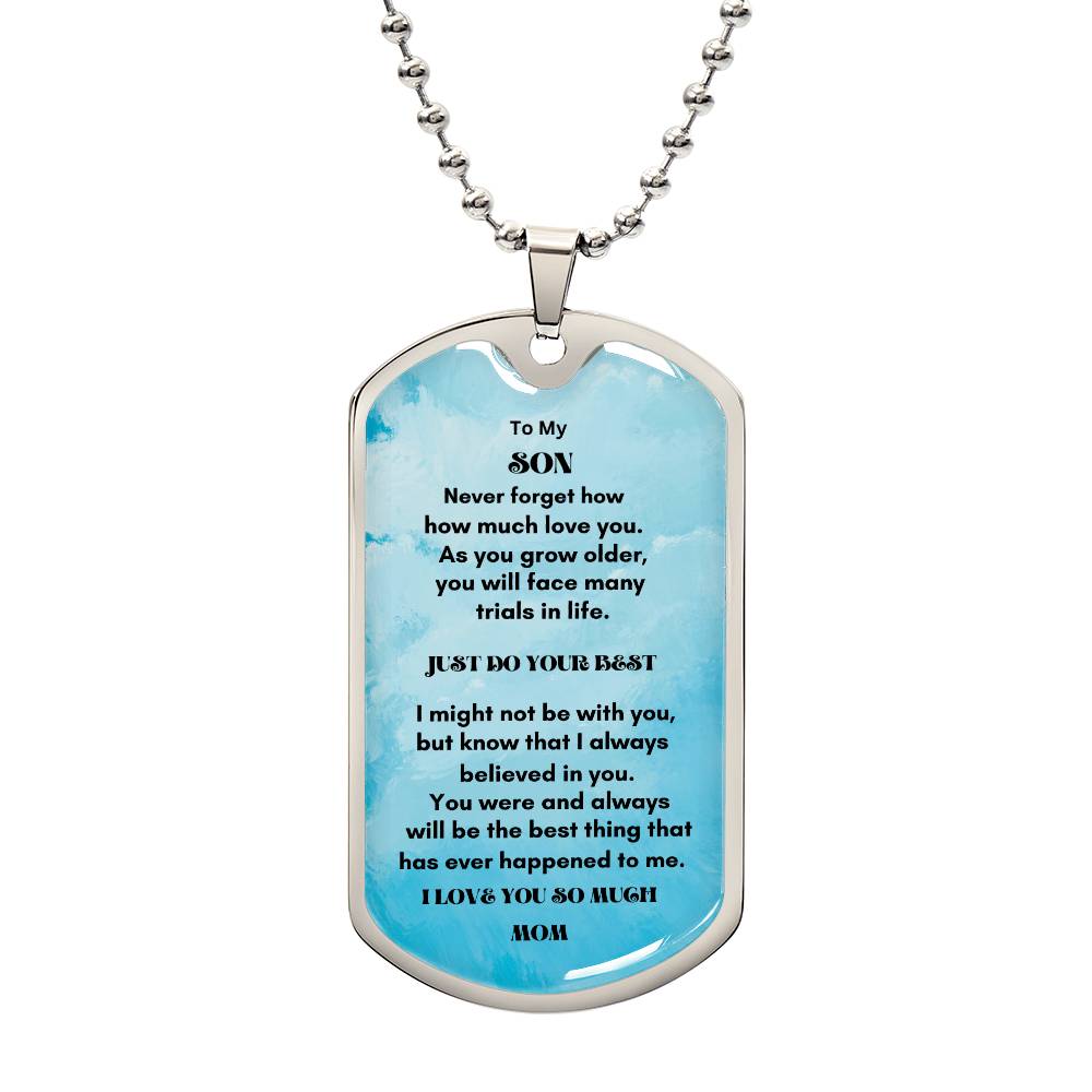 Luxury Military Dog Tag