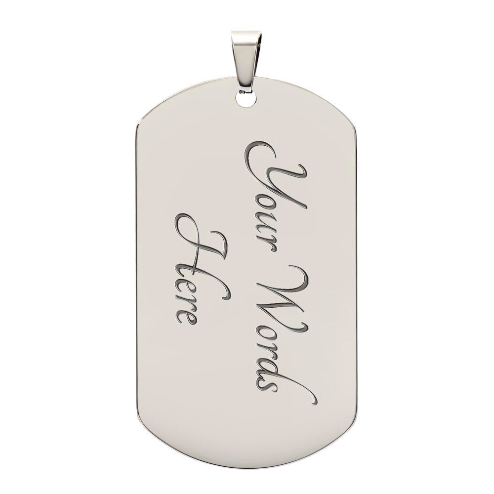 Dog Tag Necklace for you Child