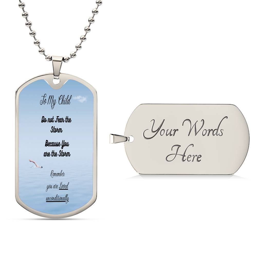 Dog Tag Necklace for you Child