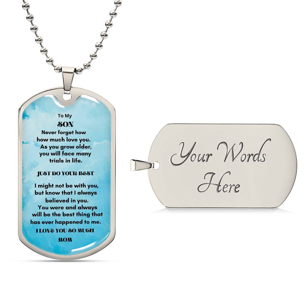 Luxury Military Dog Tag