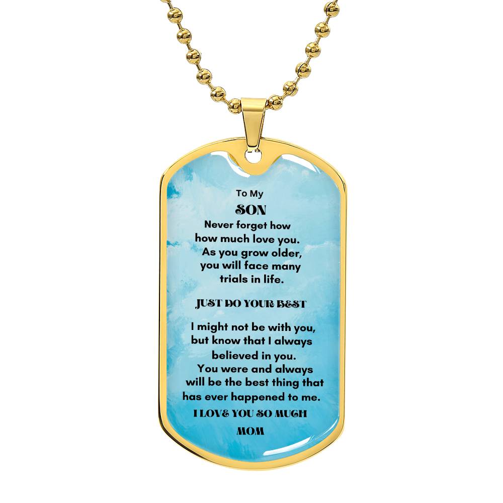 Luxury Military Dog Tag