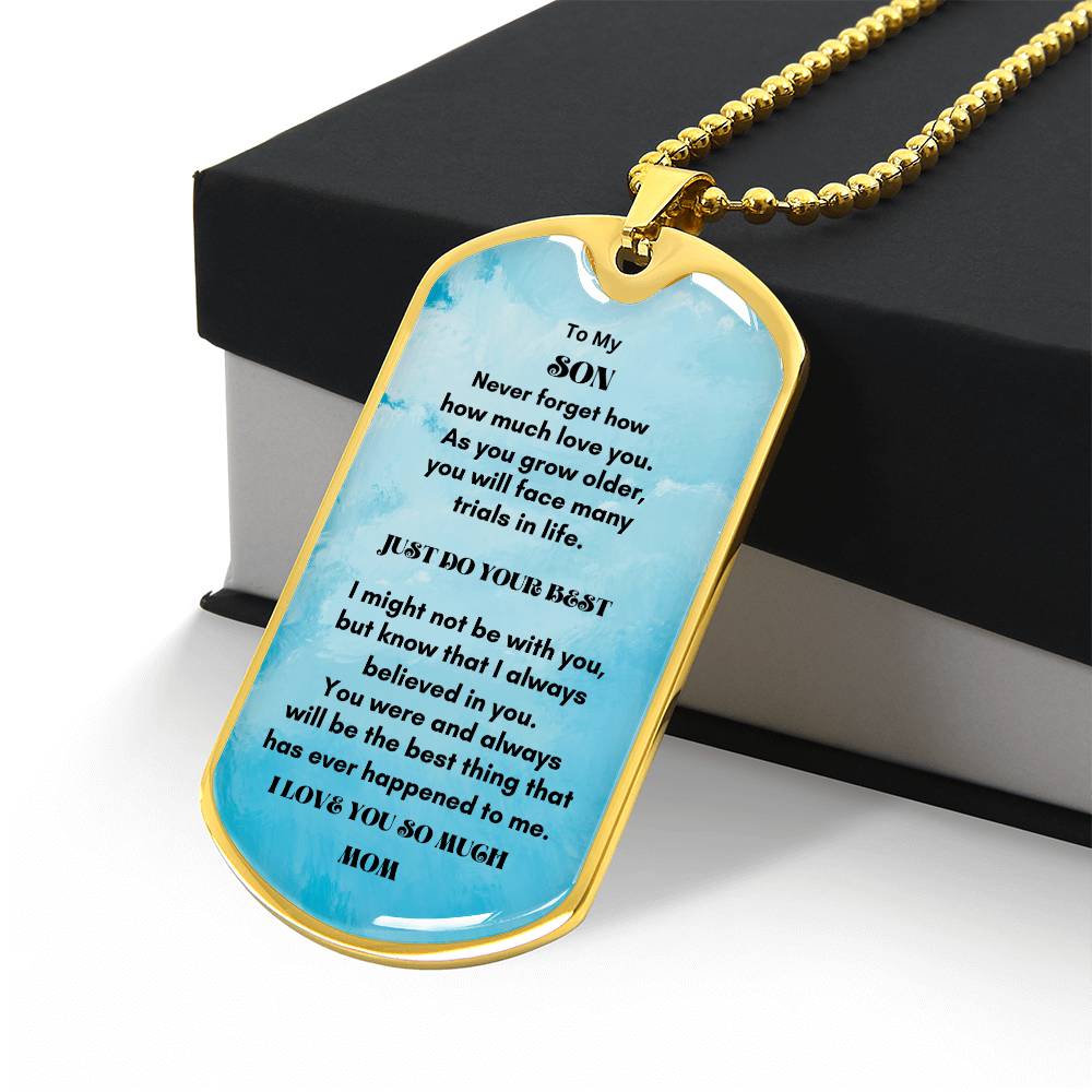 Luxury Military Dog Tag