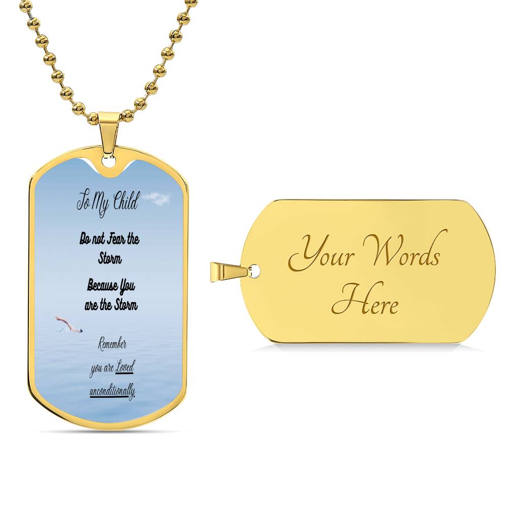 Dog Tag Necklace for you Child