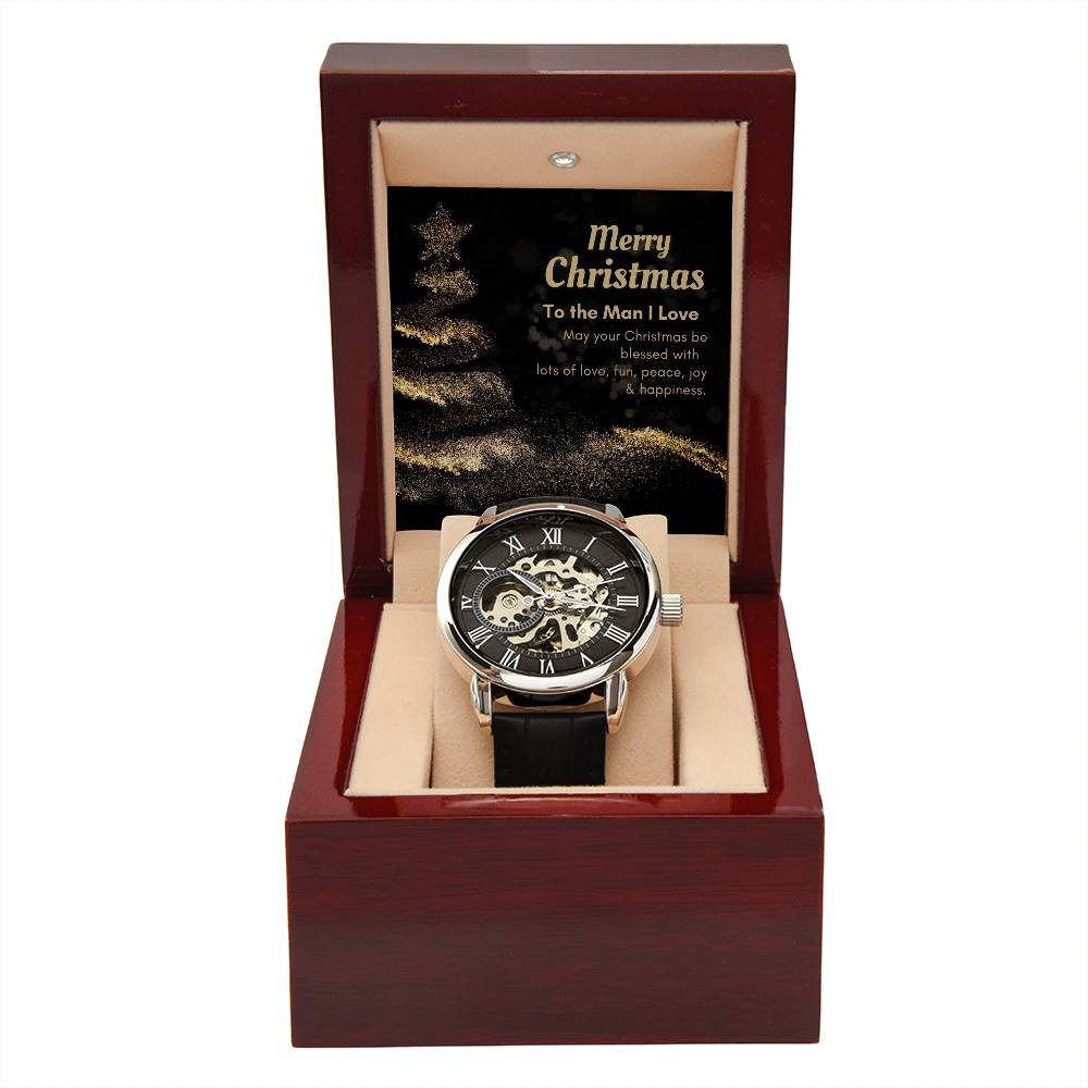 Men's Openwork Watch