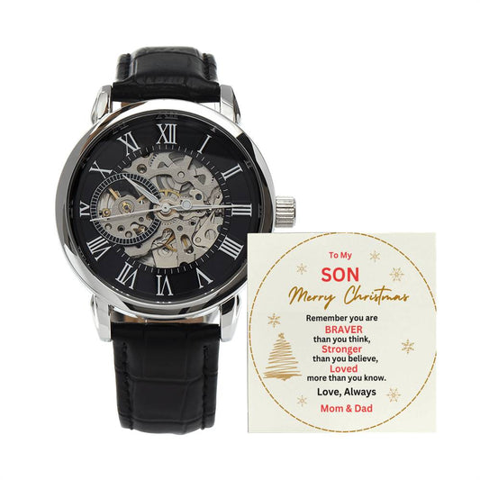 Men's Openwork Watch