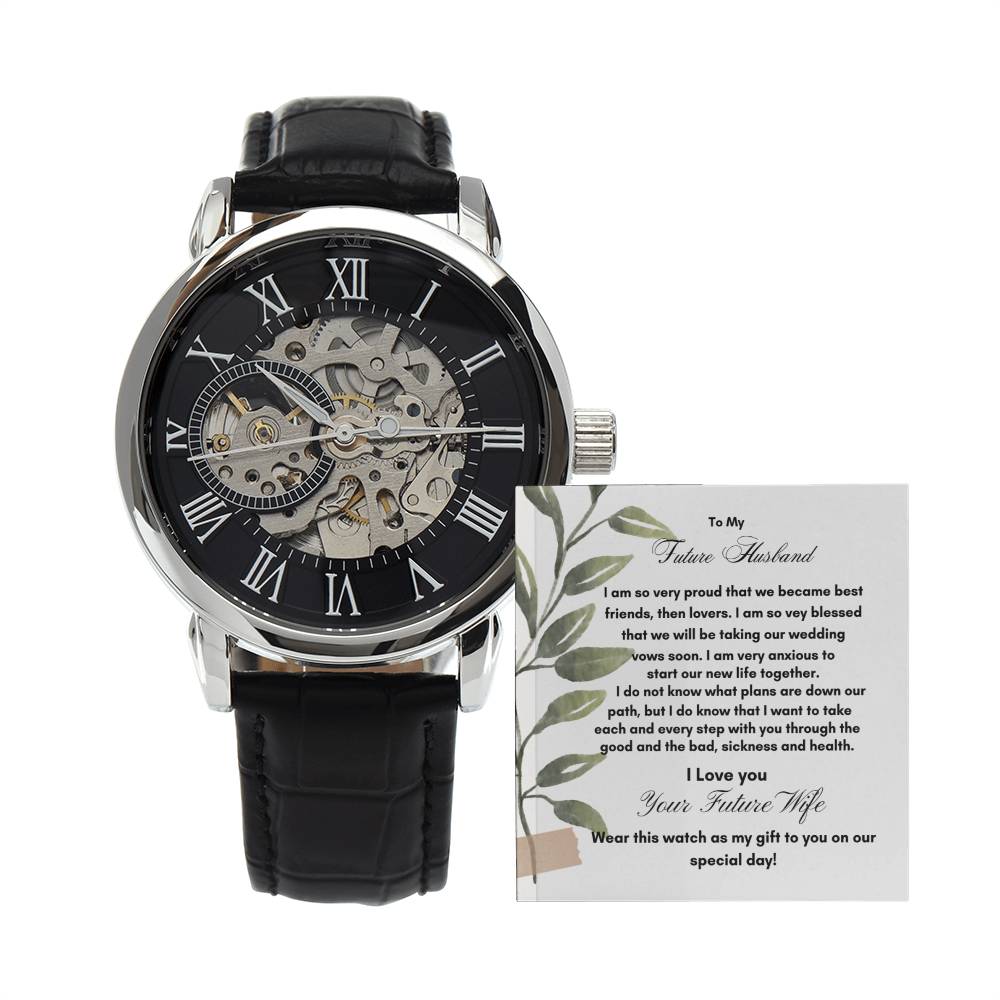 Men's Openwork Watch