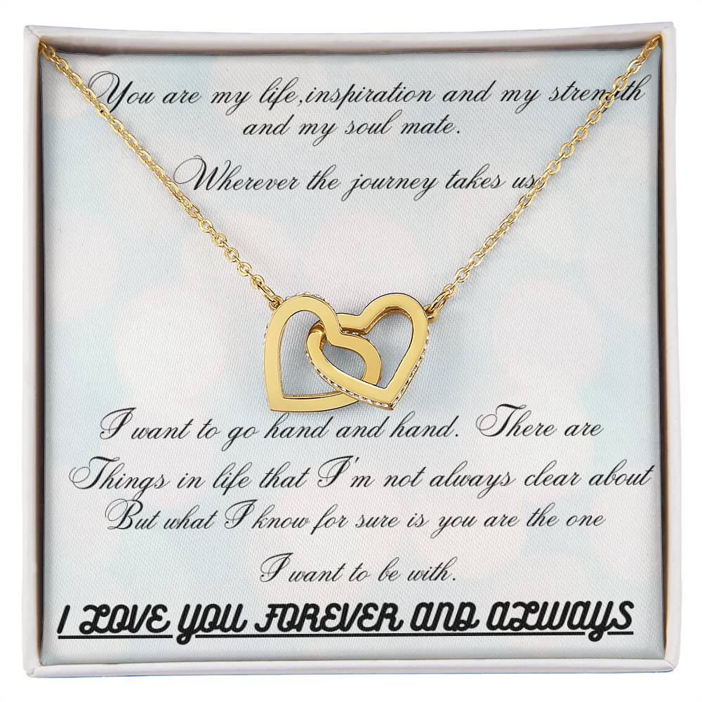 Interlocking Hearts Necklace