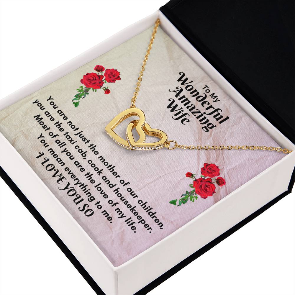 The Interlocking Hearts necklace