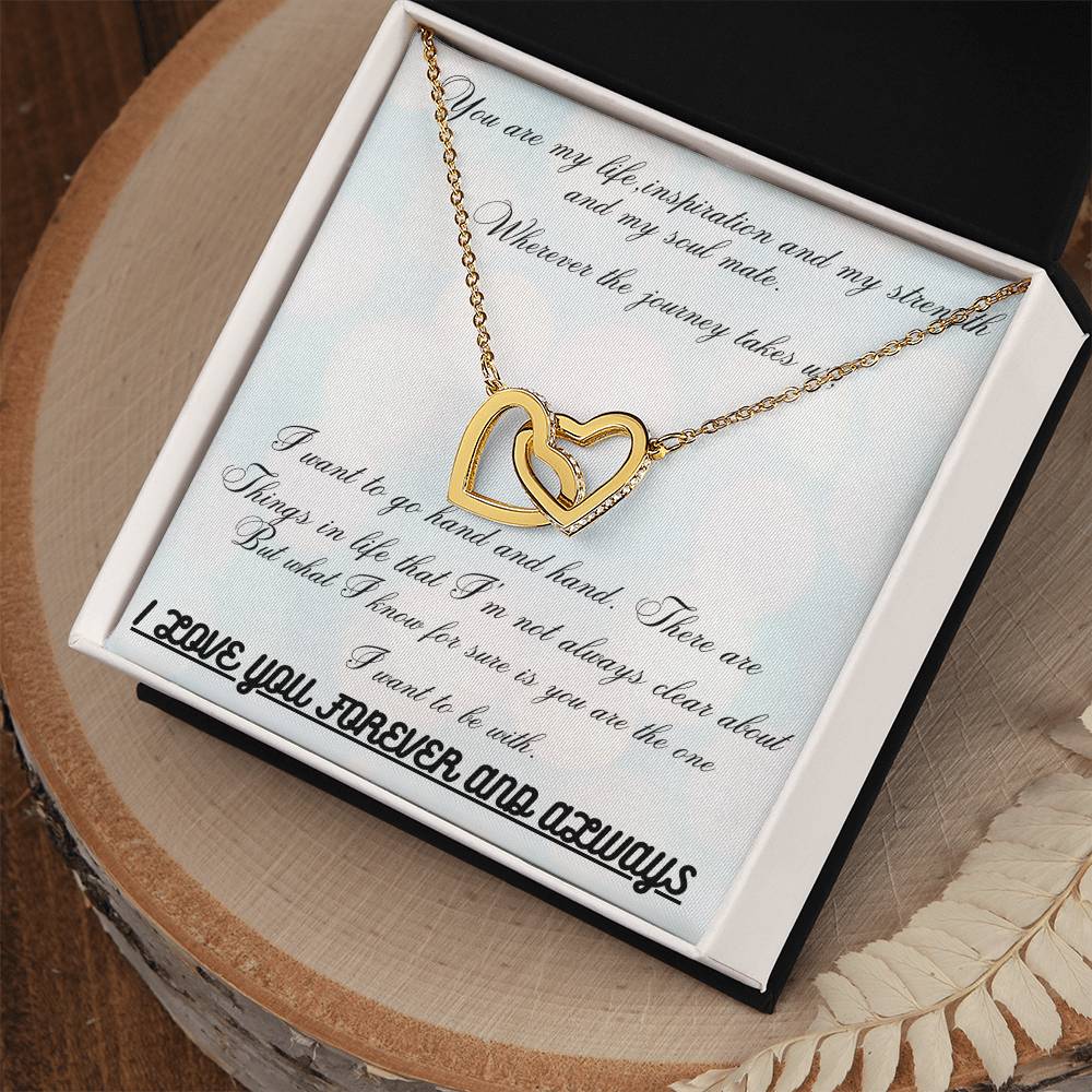 Interlocking Hearts Necklace