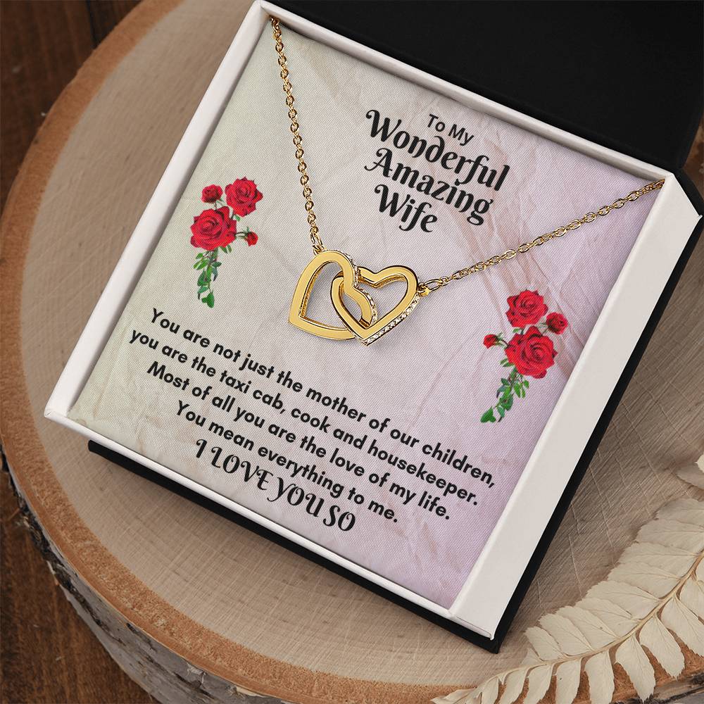 The Interlocking Hearts necklace