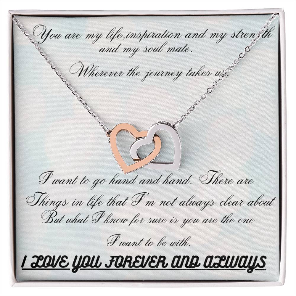 Interlocking Hearts Necklace