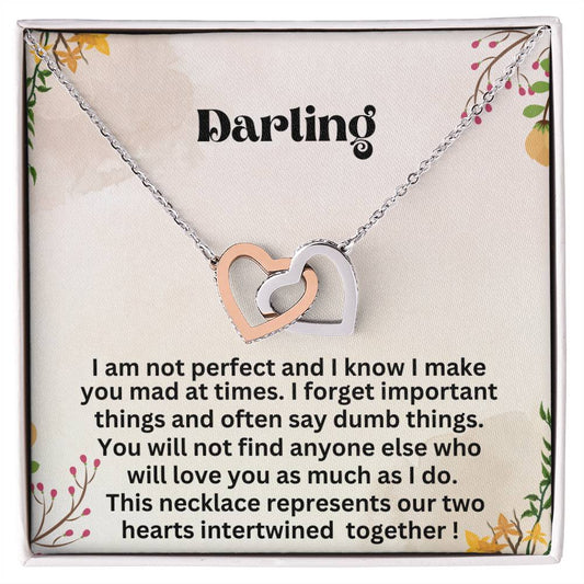 Interlocking Hearts Necklace