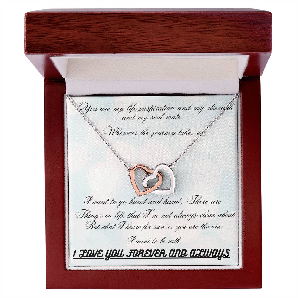 Interlocking Hearts Necklace