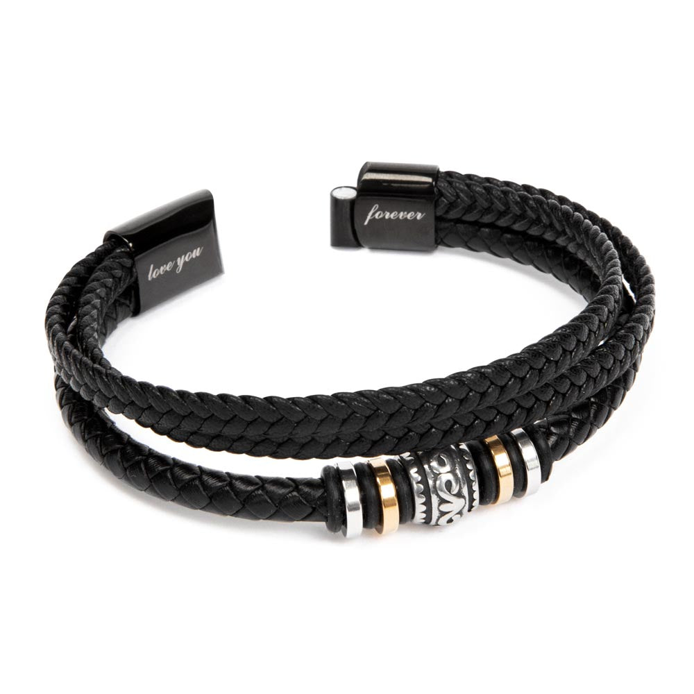 Men's "Love you Forever " Bracelet    On sale for a limited time